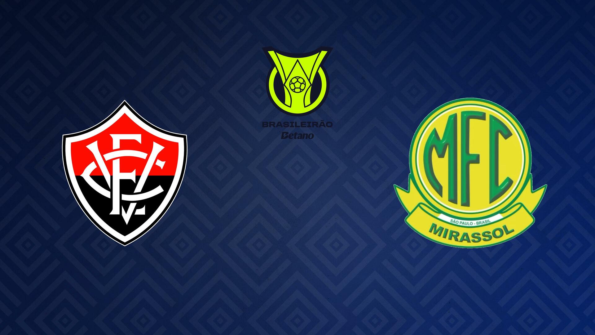 Vitória x Mirassol - Campeonato Brasileiro : Vitória x Mirassol