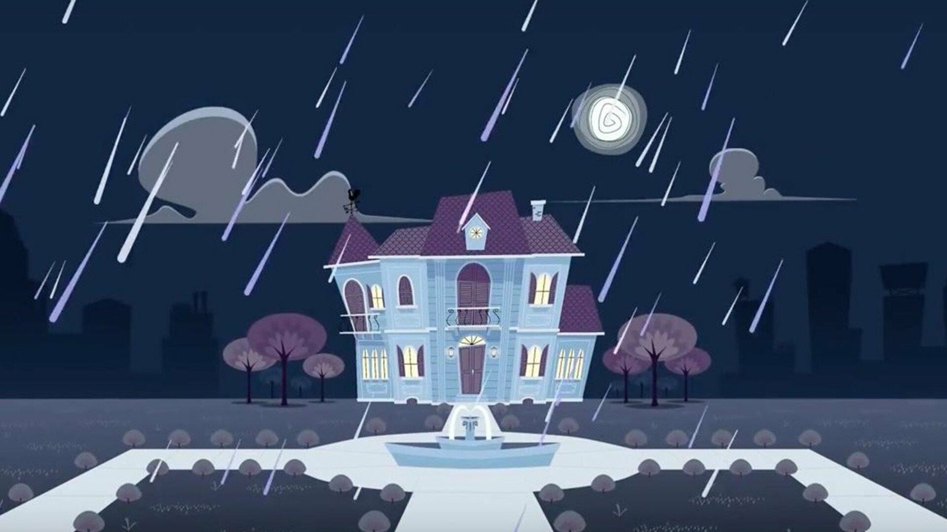 A Mansão Maluca do Professor Ambrósio : O Homem e a Lua