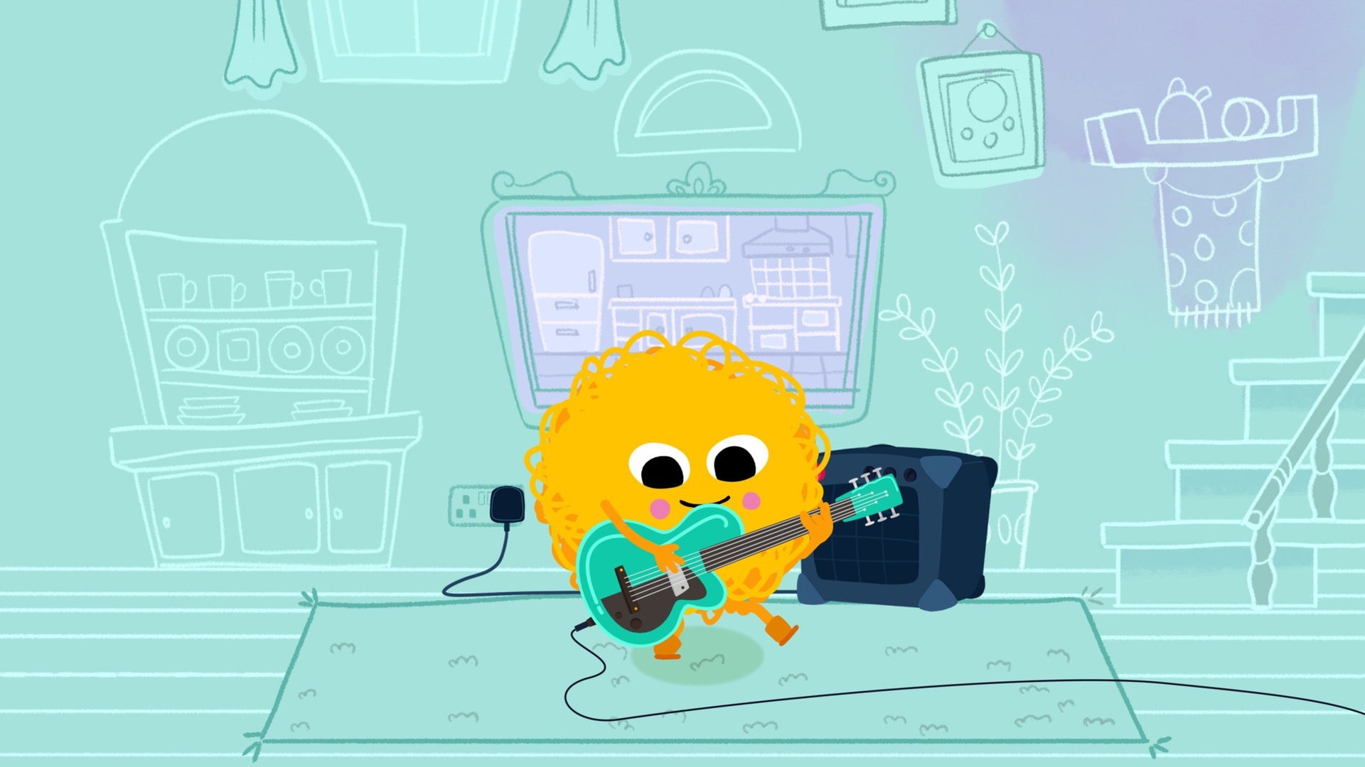 Hey Fuzzy Yellow : Presente da Cauda do Pepino