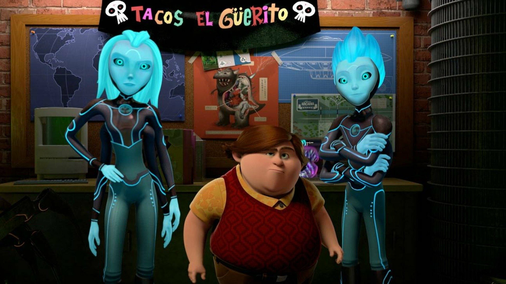 Os 3 Lá Embaixo: Contos da Arcadia : Corrida para Trollmarket