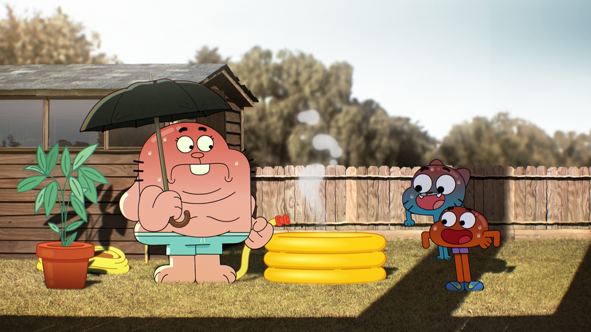O Mundo Maravilhosamente Estranho de Gumball : A Piscina