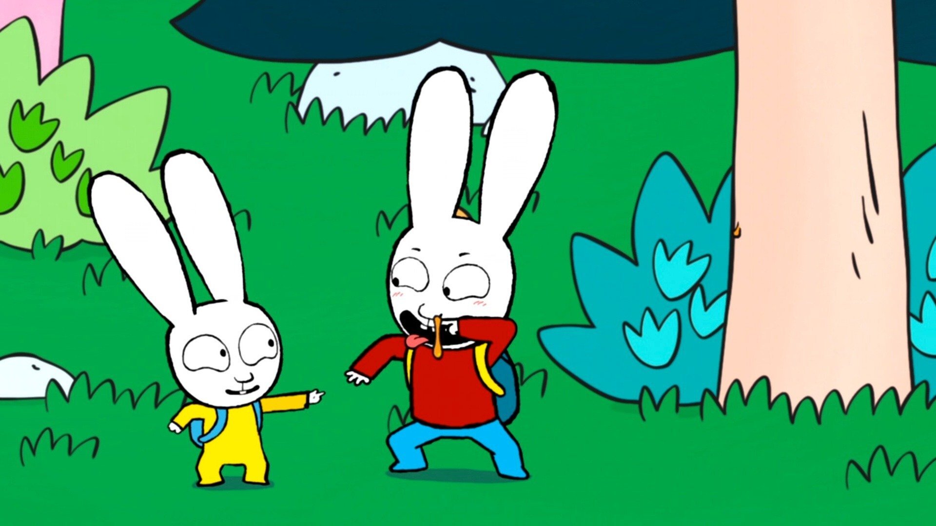 Simon, o Supercoelho : Minha Nova Amiga; Polly, o Papagaio