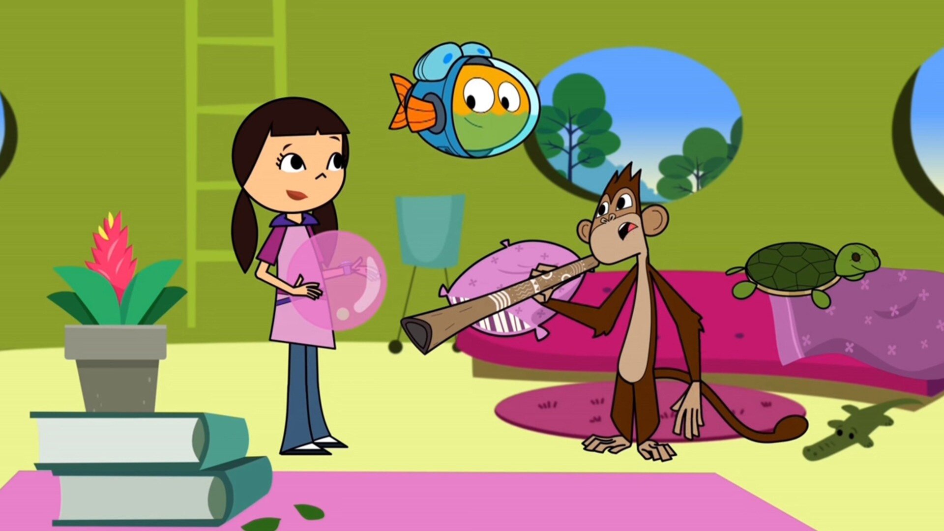 As Novas Missões do Peixonauta : O Caso do Peixe Esquisito