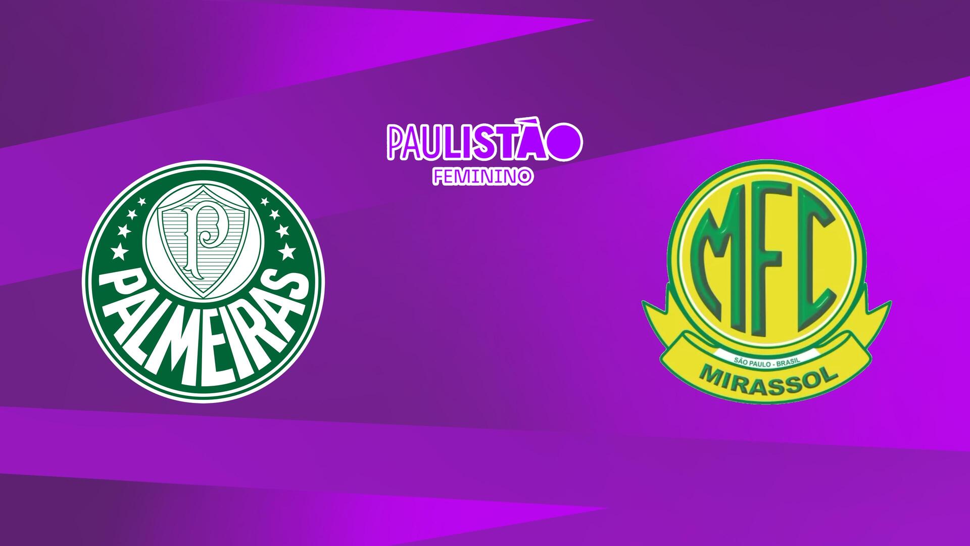 Palmeiras x Mirassol - Campeonato Paulista de Futebol Feminino : Palmeiras x Mirassol
