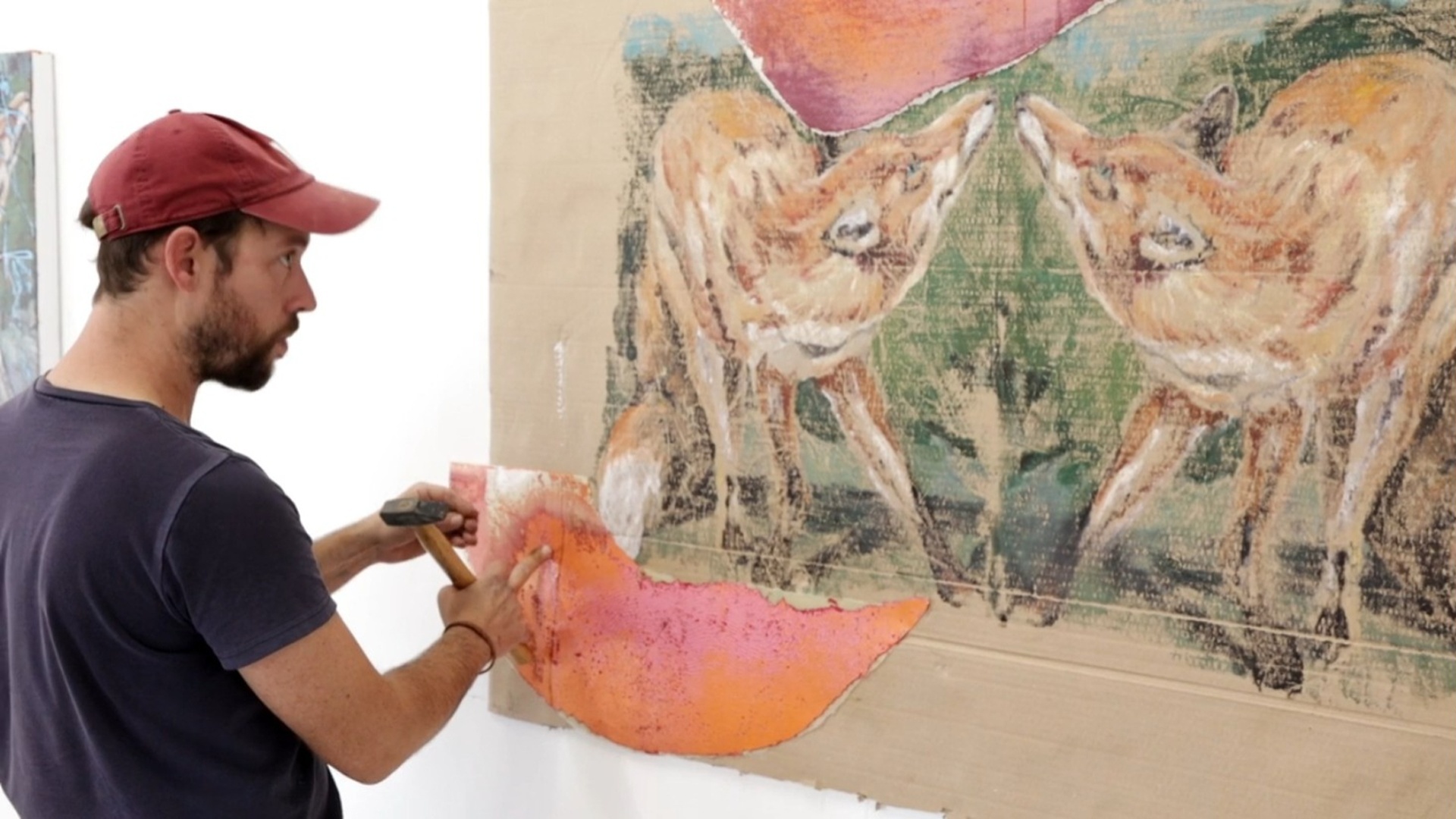Terra artistika : Julien des Monstiers : habiter la peinture