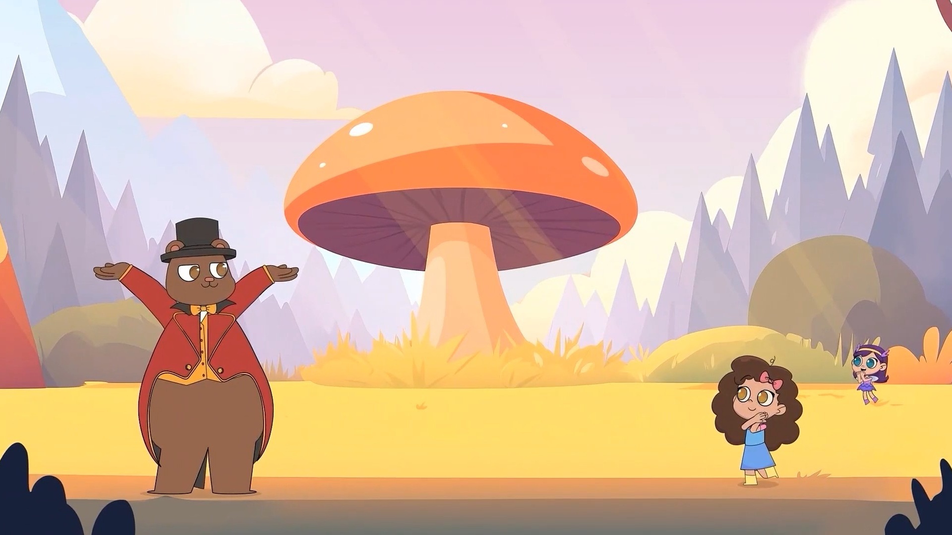O Incrível Mundo da Imaginação : Videoclipe - O Bosque de Cogumelos Mágicos