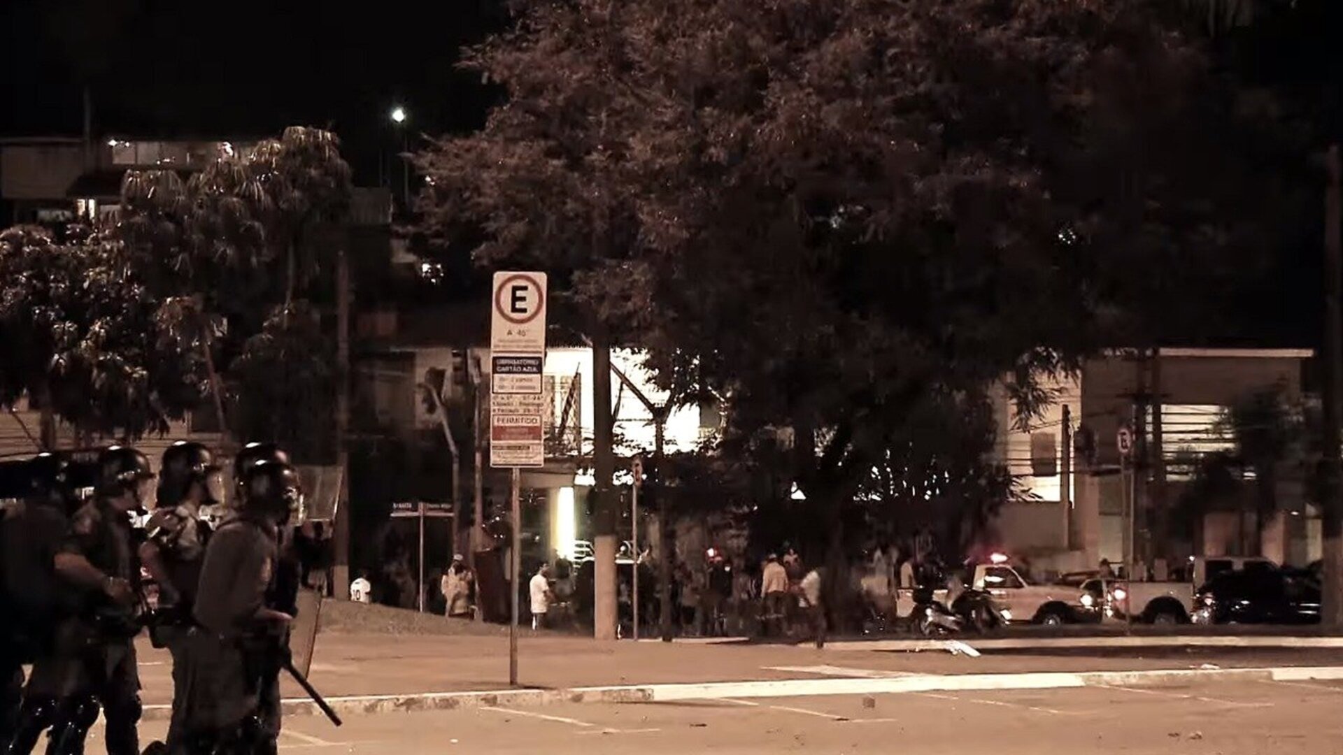 Operação Policial : São Paulo x Santos