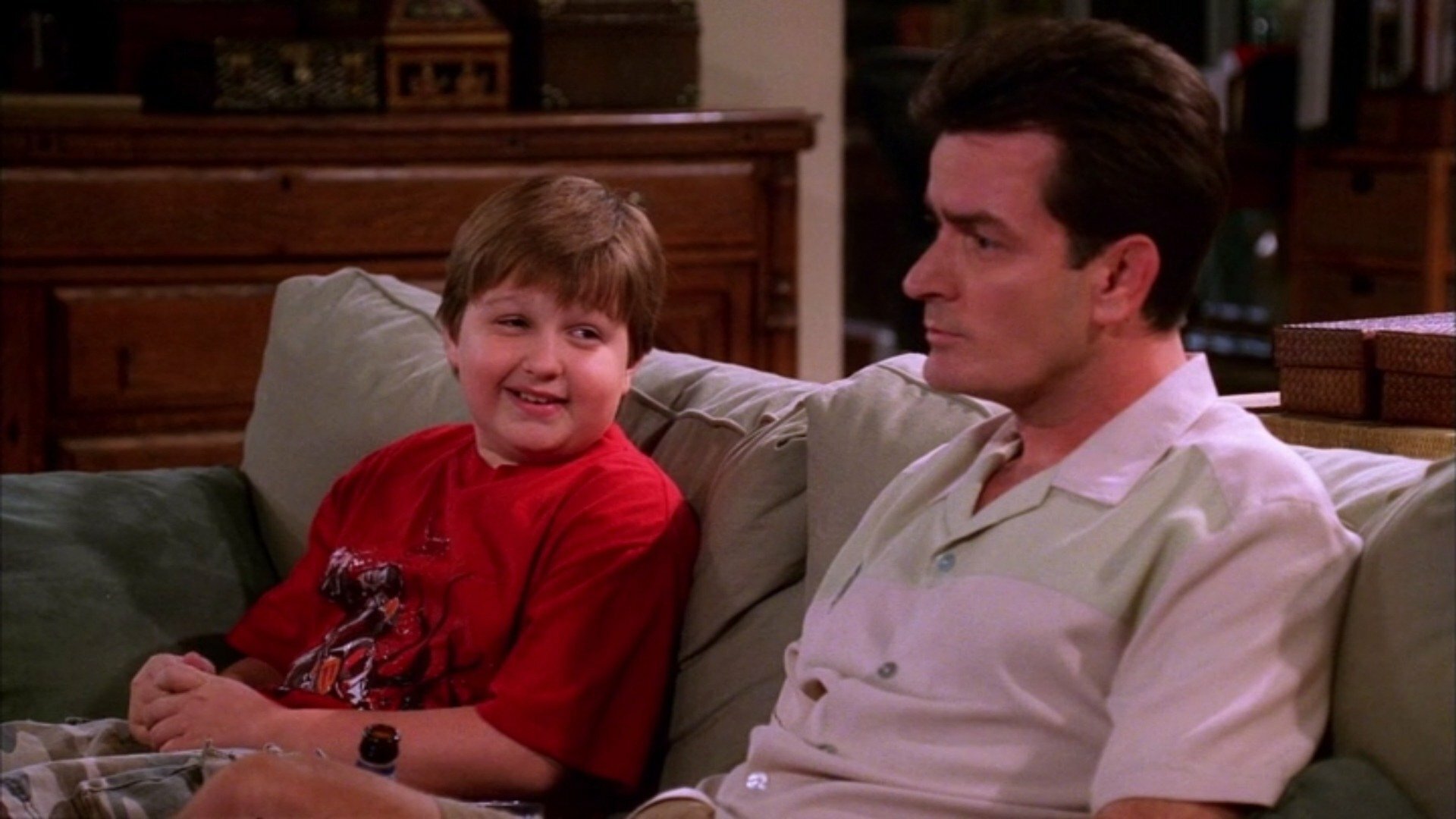 Two and a Half Men : Carpet Burns and a Bite Mark