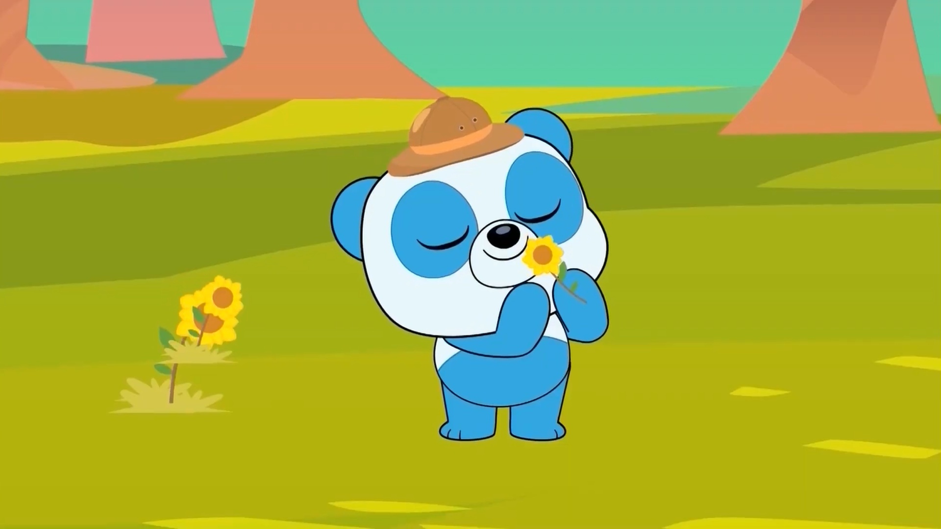 Gabu, o Panda Azul : Mímica na Floresta