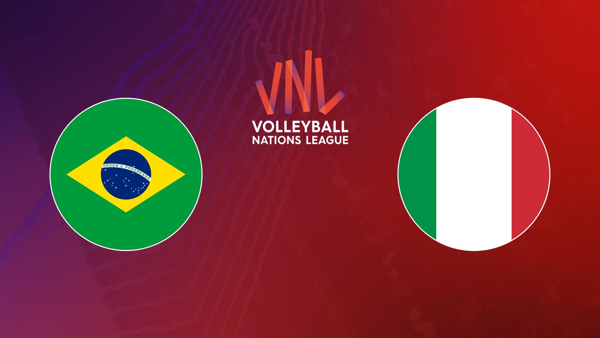 Brasil x Itália - Liga das Nações de Vôlei Feminino : Brasil x Itália