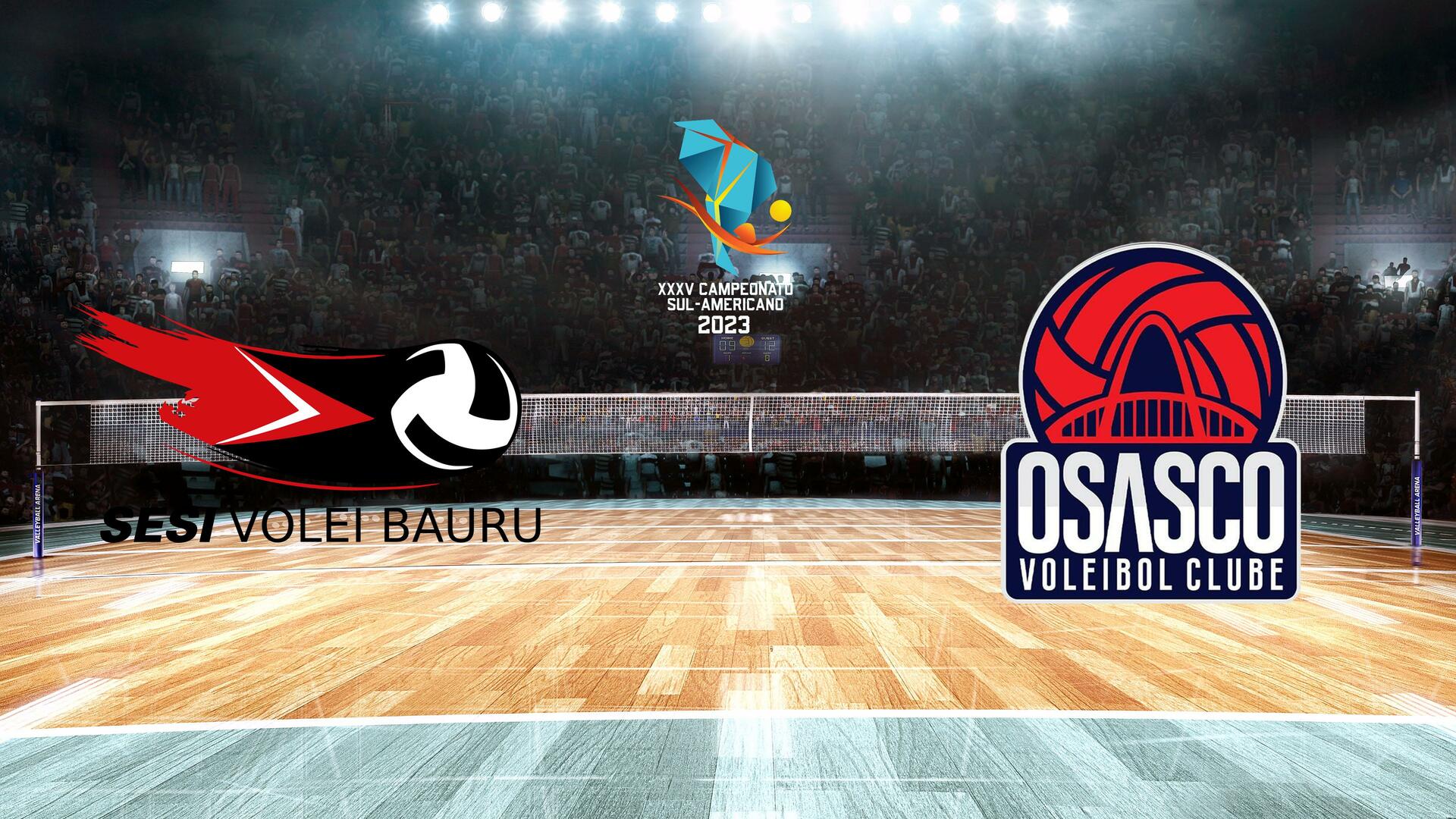 Final: Sesi Bauru x Osasco - Sul-Americano de Clubes de Vôlei Feminino : Final: Sesi Bauru x Osasco