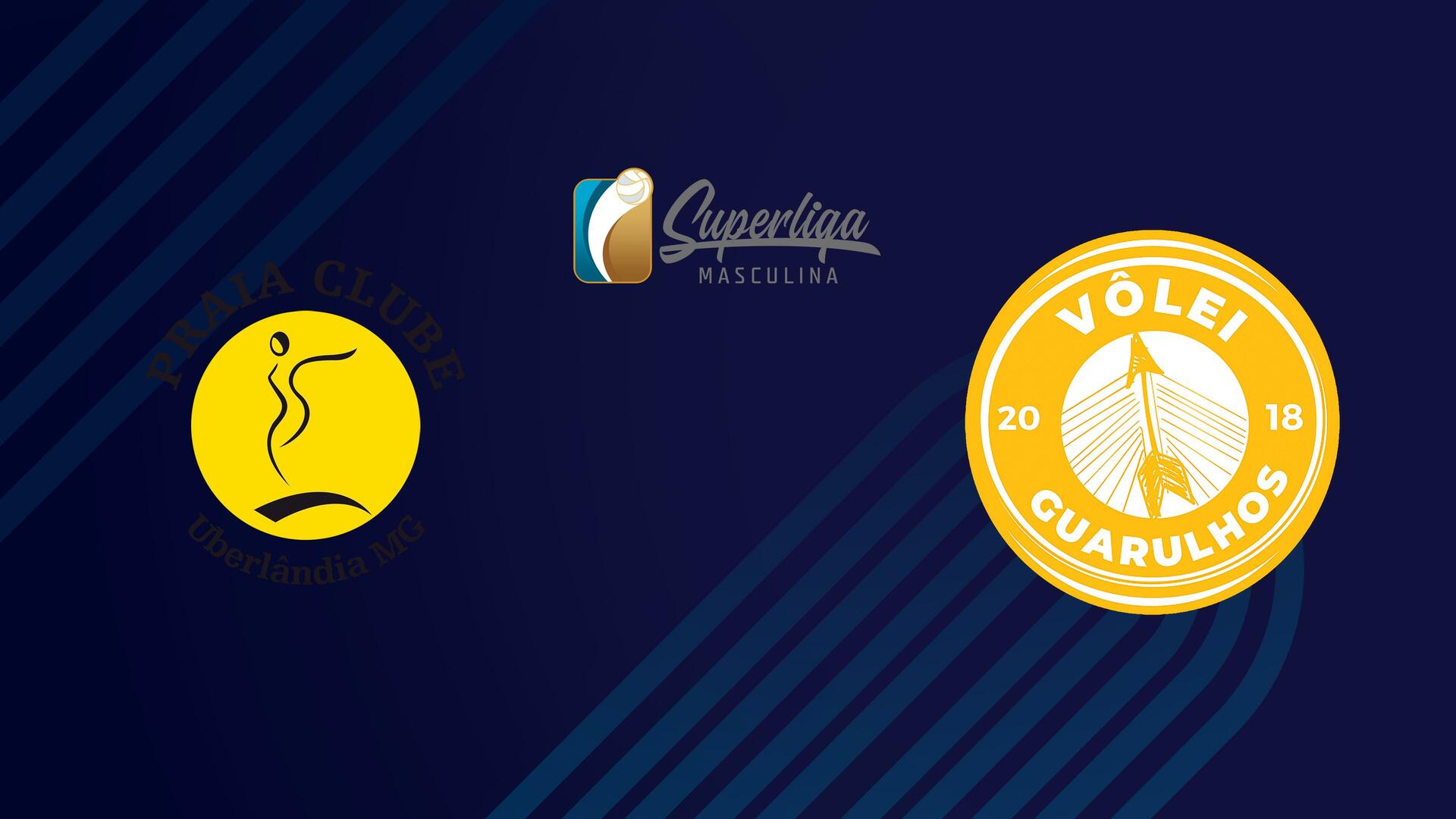 Quartas de Final, Jogo 1: Praia Clube/Uberlândia x Guarulhos - Superliga Masculina de Vôlei : Quartas de Final, Jogo 1: Praia...