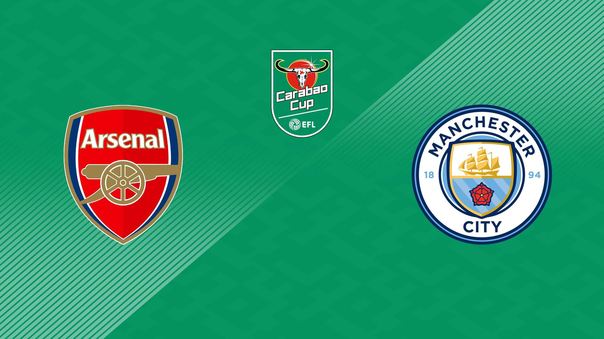 Arsenal x Manchester City - Copa da Liga Inglesa : Arsenal x Manchester City