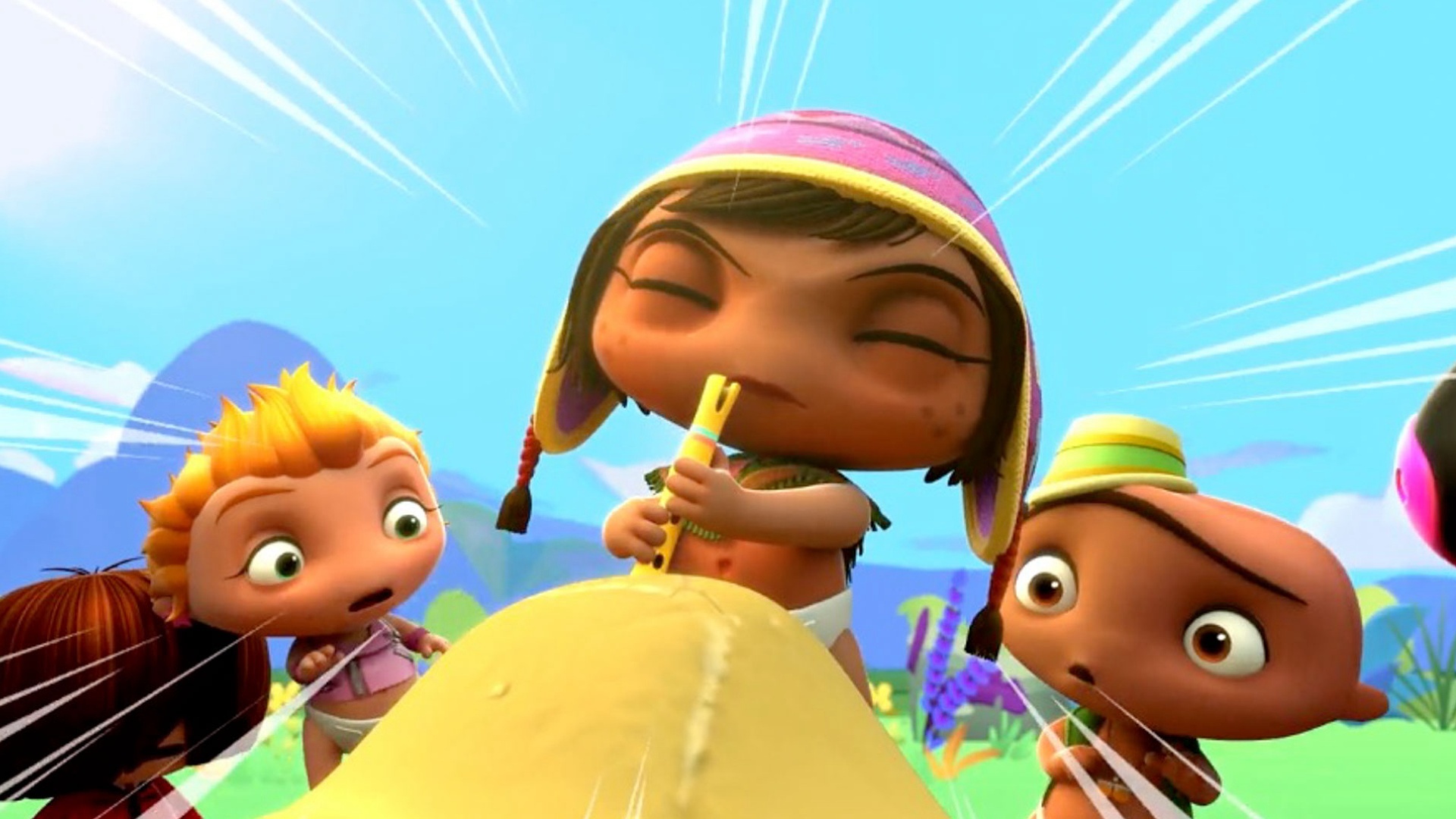 Mini Beat Power Rockers : A Quena Dourada