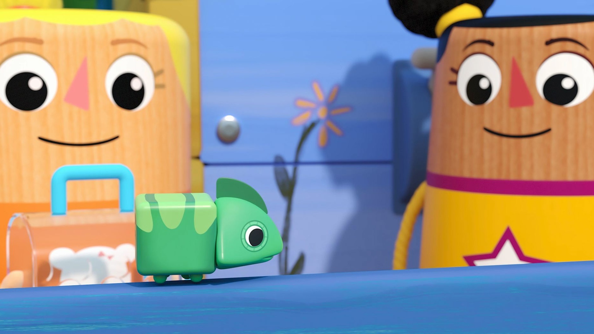 Bloquinho da Bea : Bea e o Camaleão