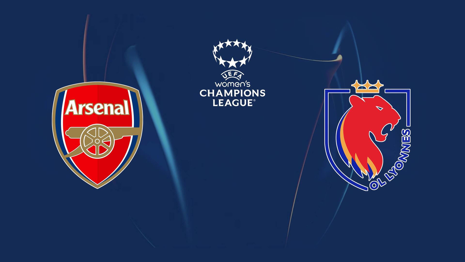 Arsenal x OL Lyonnes - Liga dos Campeões de Futebol Feminino : Arsenal x OL Lyonnes
