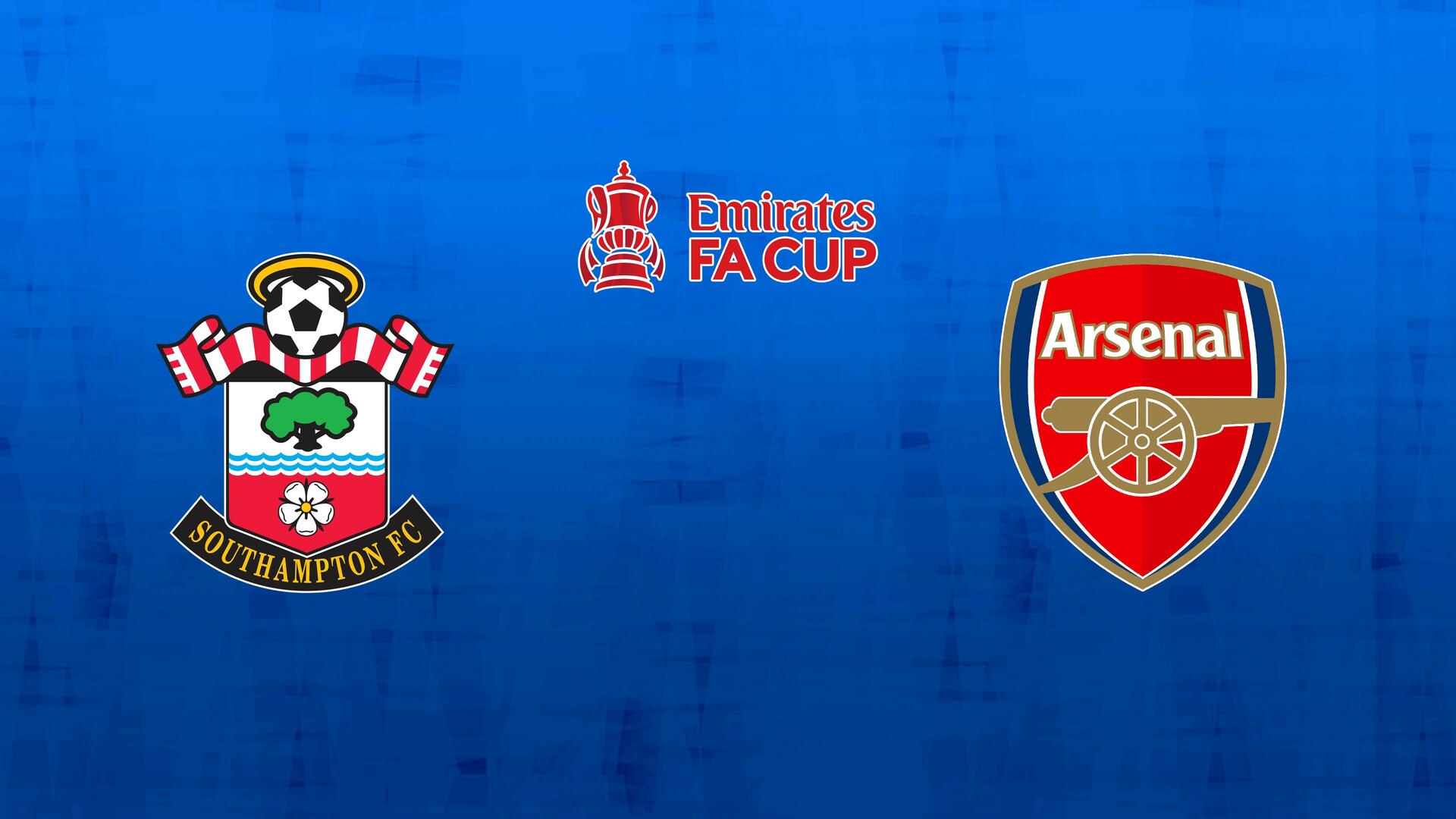 Southampton x Arsenal - Copa da Inglaterra : Southampton x Arsenal