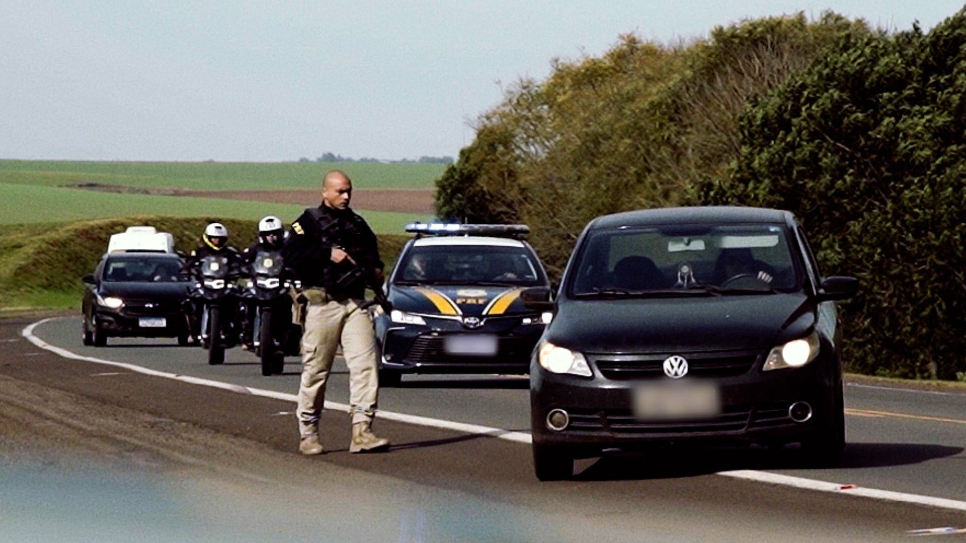 Operação Fronteira - Brasil : Motorista do Pó