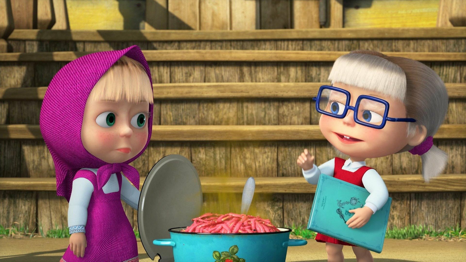 Masha e o Urso : Hora do Macarrão