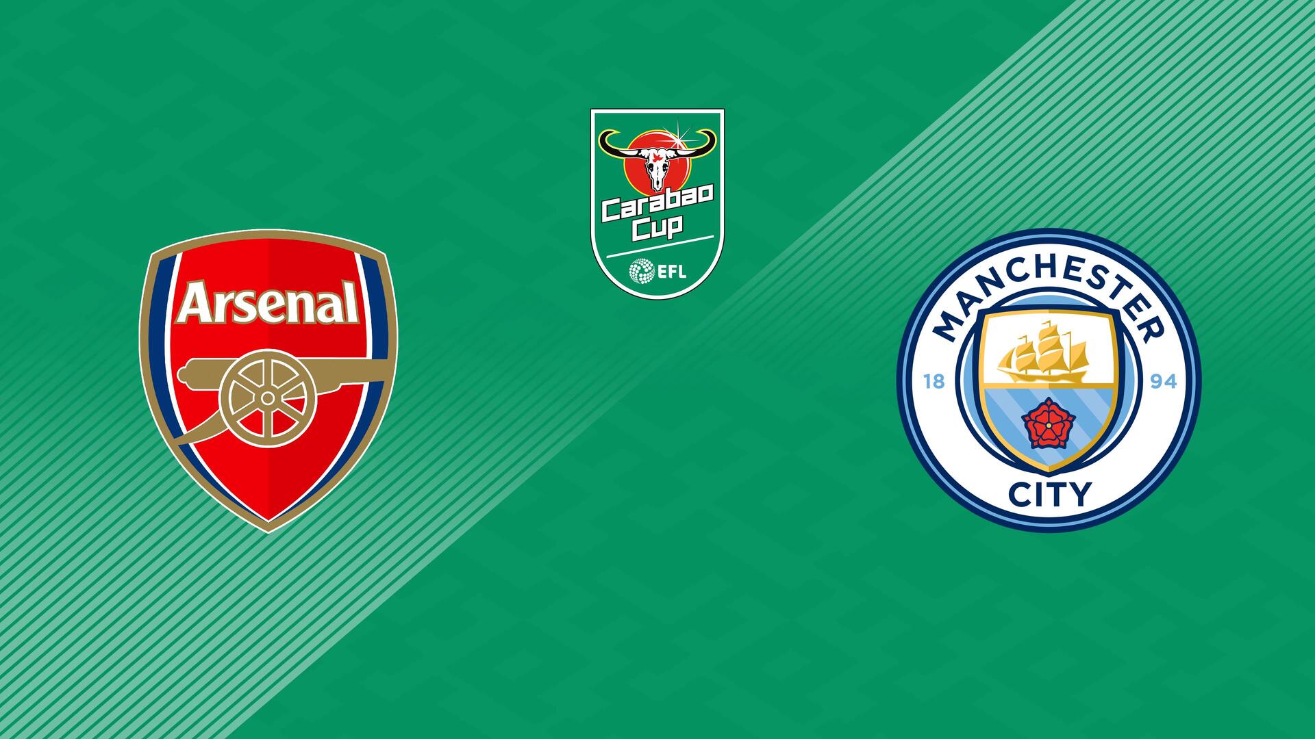 Arsenal x Manchester City - Copa da Liga Inglesa : Arsenal x Manchester City