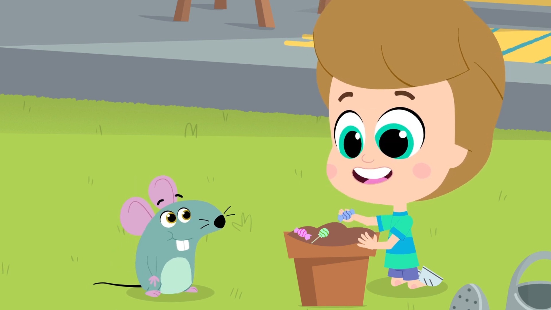 As Aventuras de Bernardo e Seus Amigos : Plantando Doces