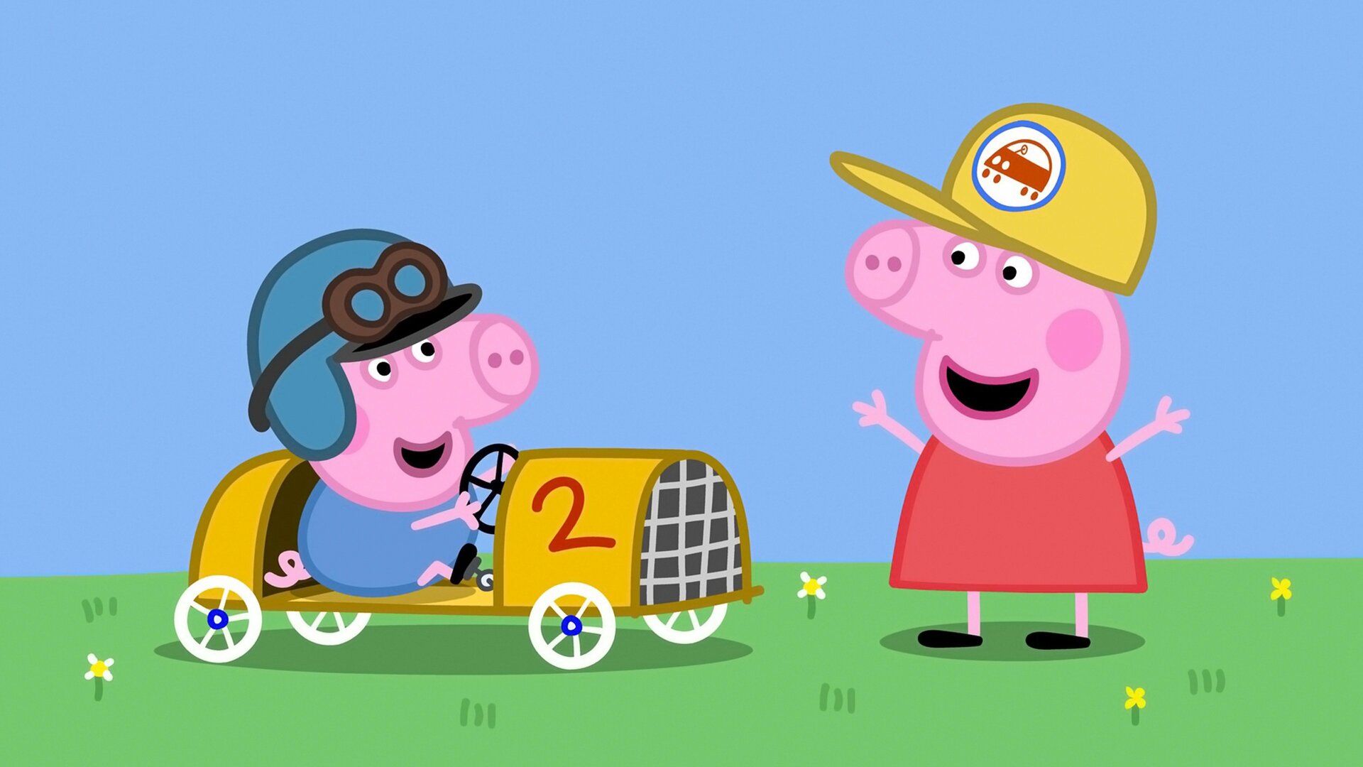 Peppa : O Carro de Corrida do George; O...