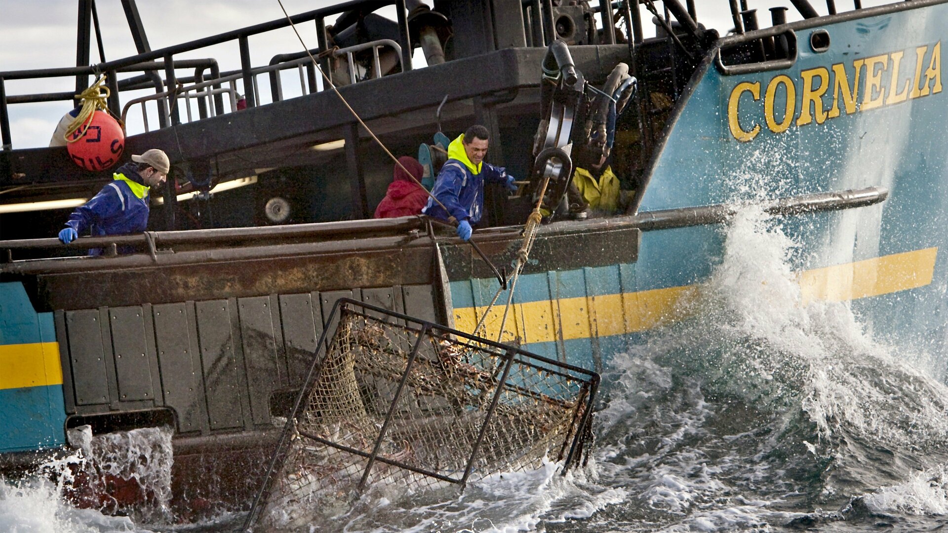 Pesca Mortal : Capitão Harris em Treinamento