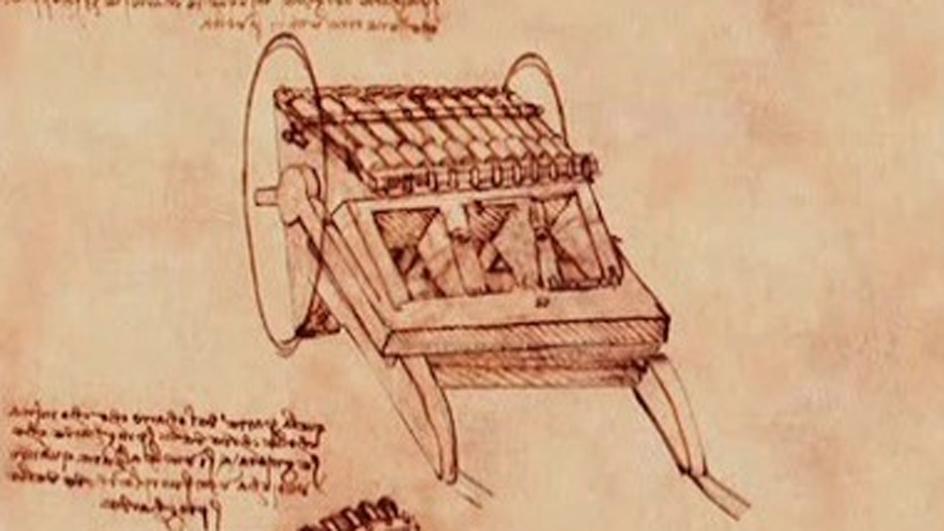Da Vinci na Prática : Metralhadora