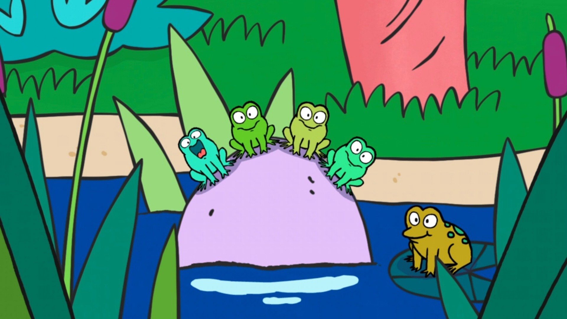 Simon, o Supercoelho : O Coral dos Sapos; Milou no Veterinário