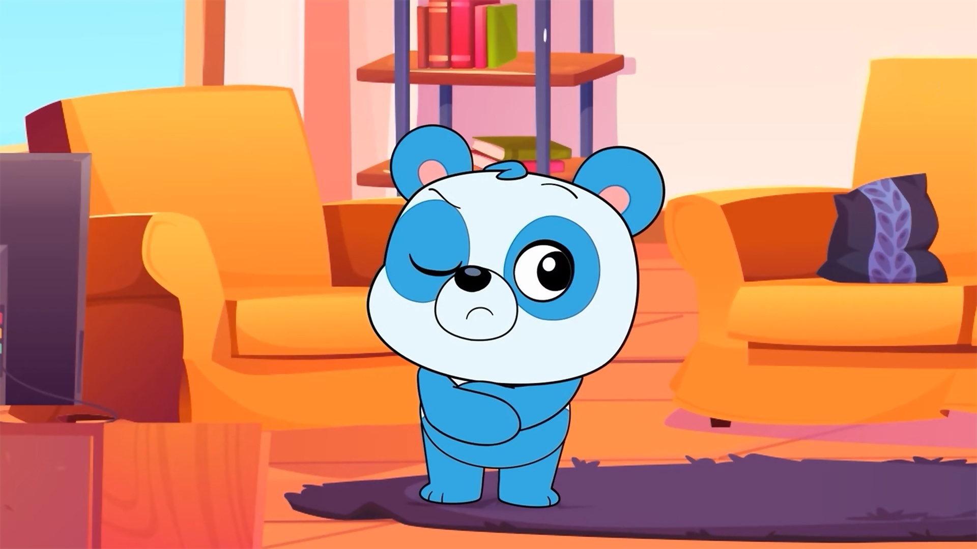 Gabu, o Panda Azul : Gabu Não Quer Rir