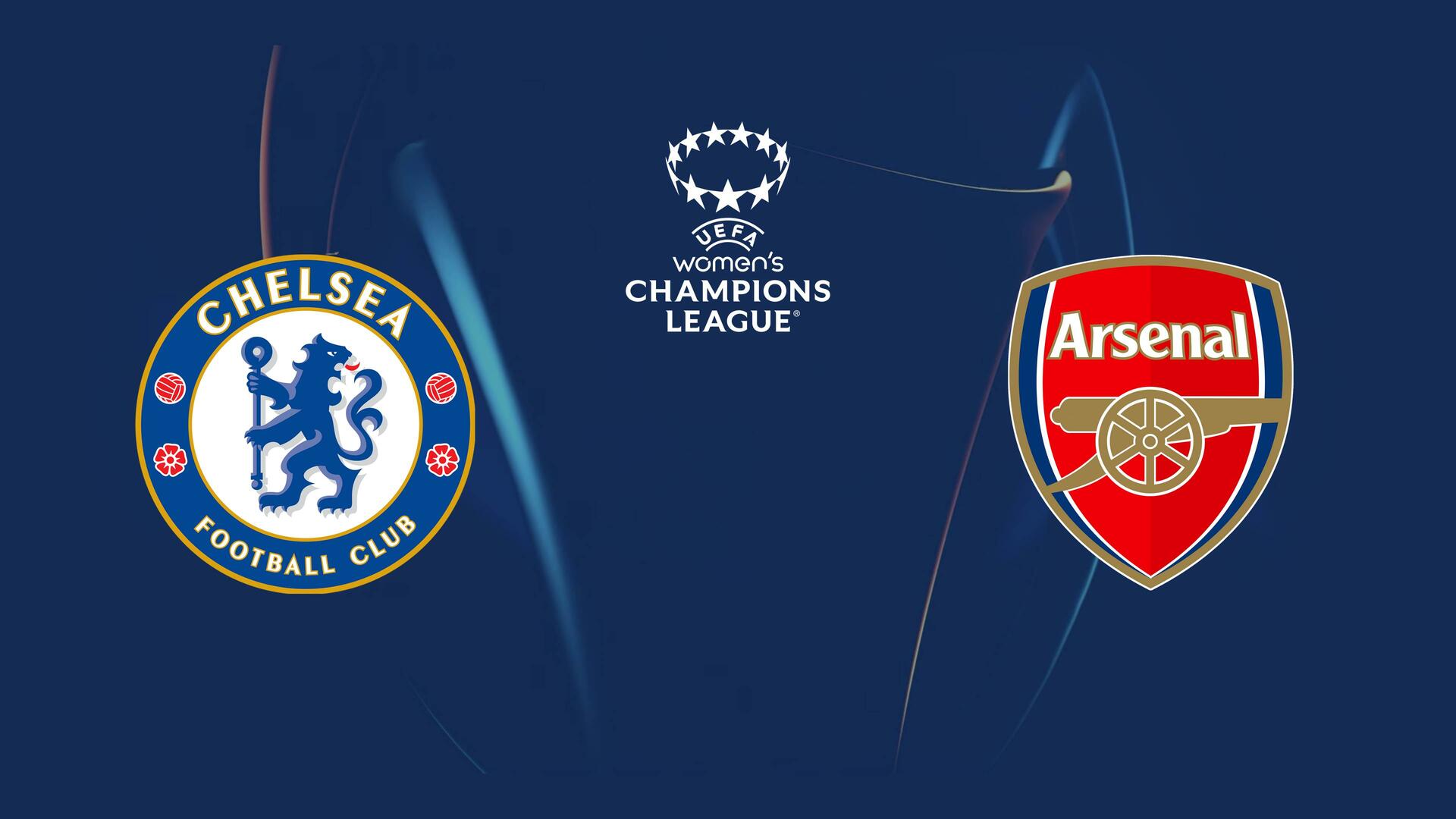 Chelsea x Arsenal - Liga dos Campeões de Futebol Feminino : Chelsea x Arsenal