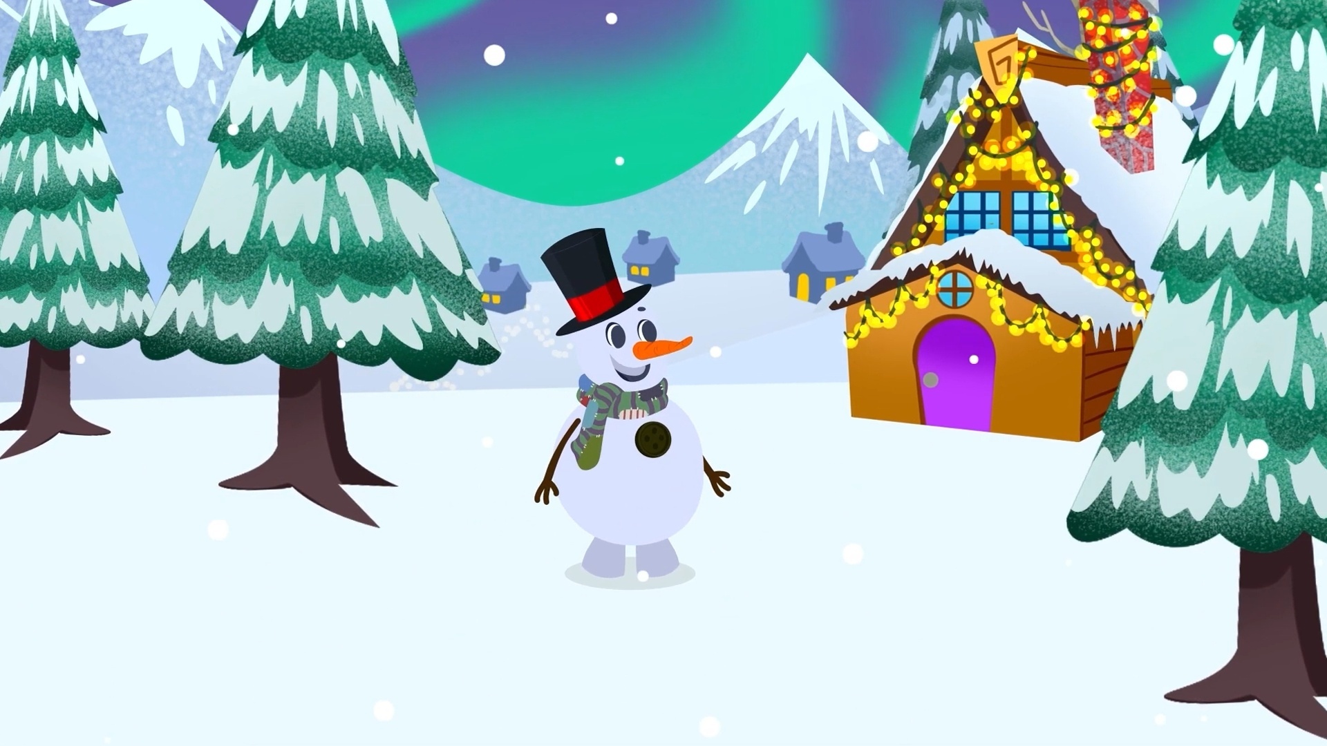 Na Terra do Papai Noel : Música do Boneco de Neve