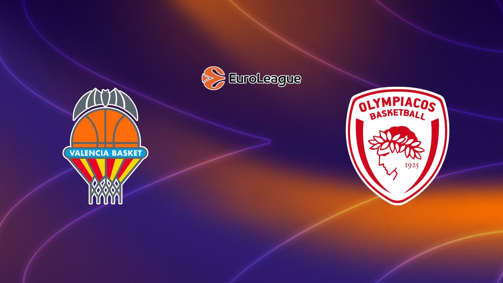 Valencia Basket x Olympiacos Piraeus - Euroliga de Basquete : Valencia Basket x Olympiacos Piraeus