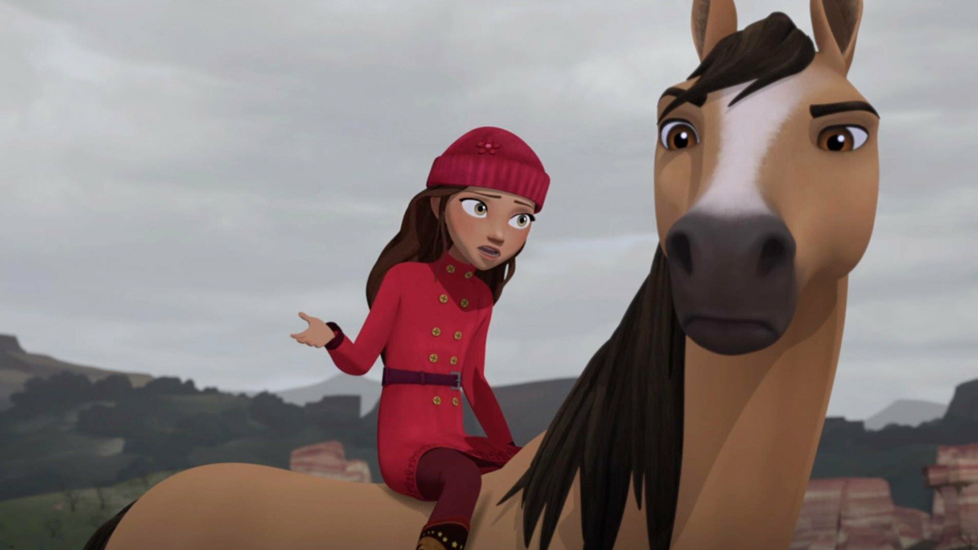 Spirit - Cavalgando Livre : Lucky e a Nevasca Mortal