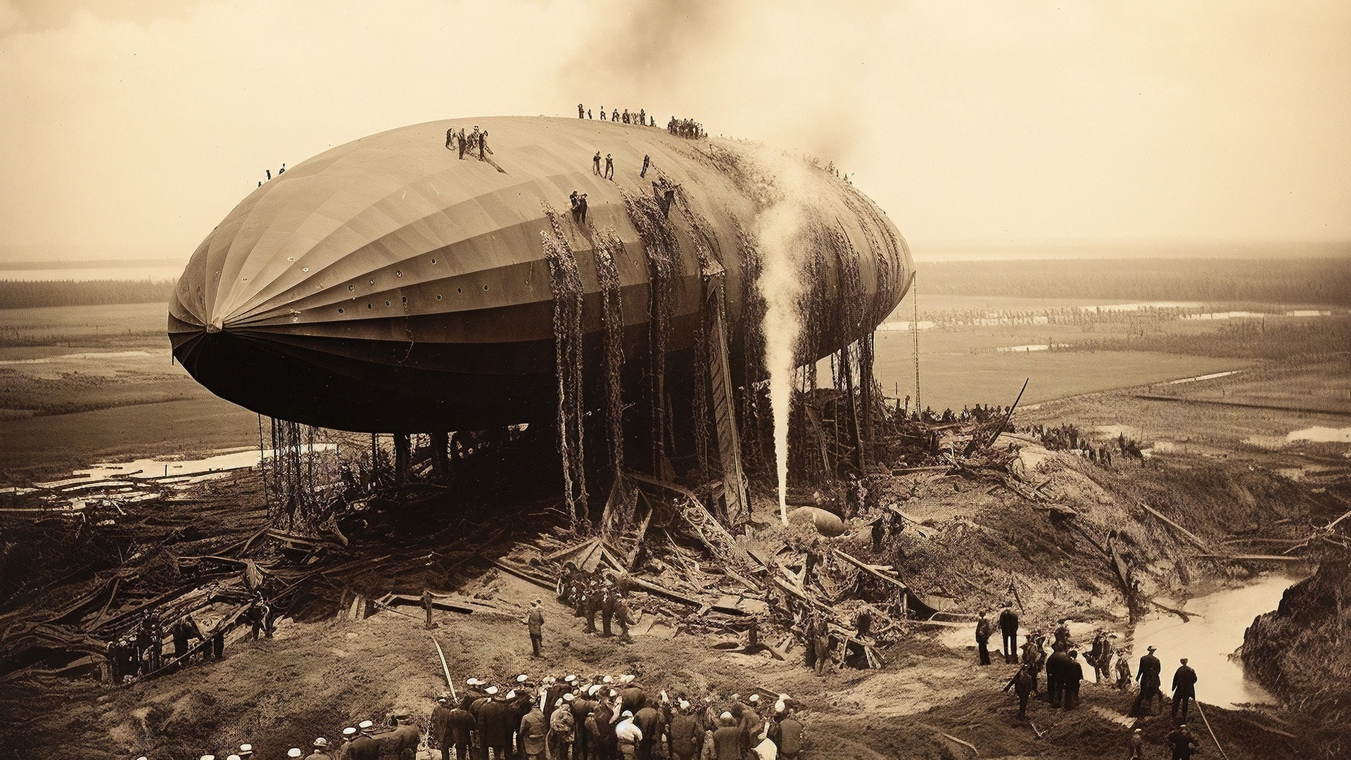 Grandes Mistérios da História com Laurence Fishburne : O Desastre de Hindenburg