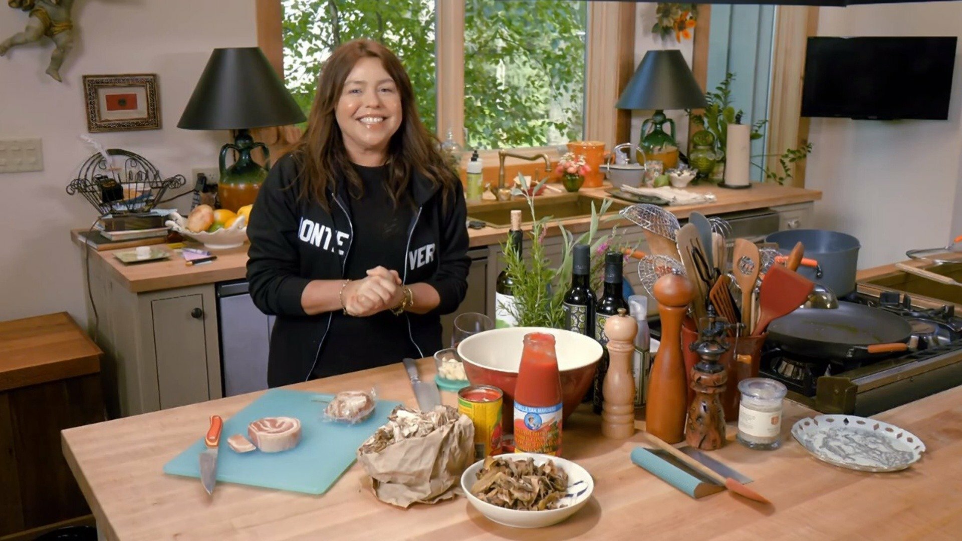 Refeição em 30 Minutos : Pasta Alla Boscaiola