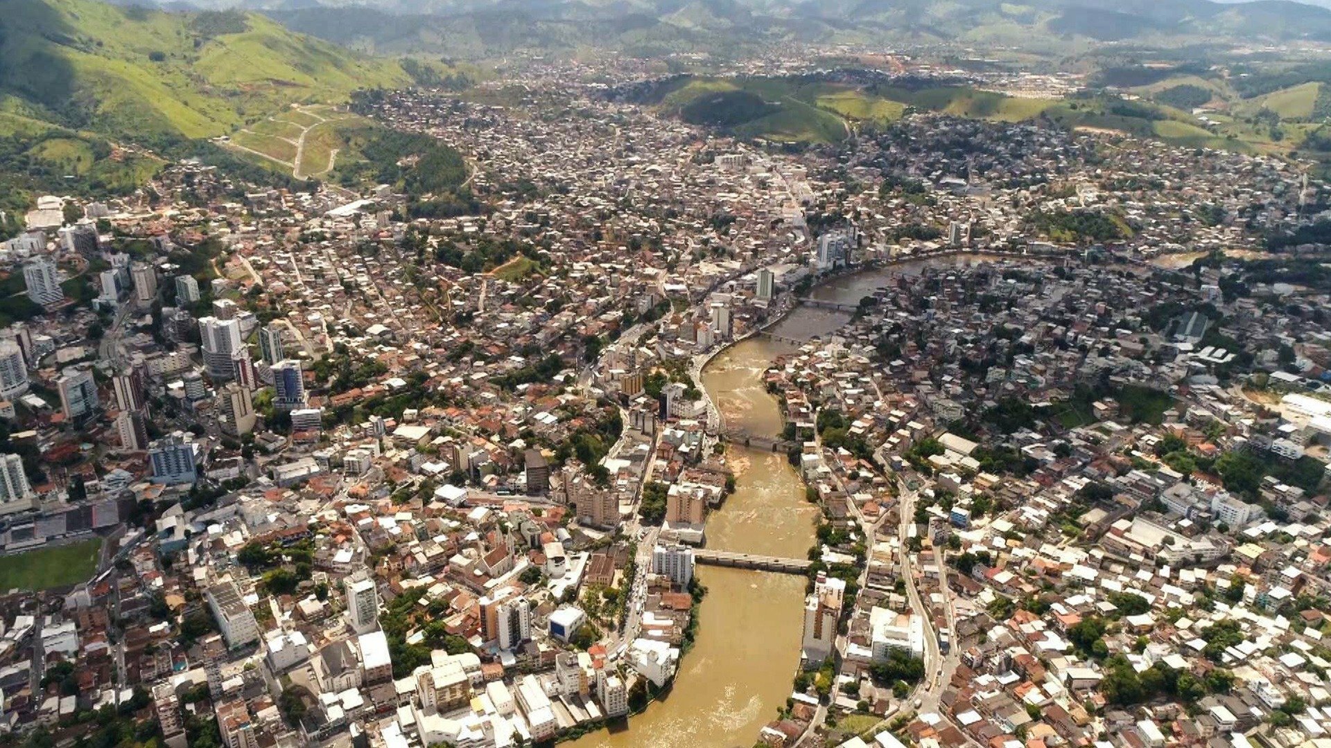 Brasil Visto de Cima : Cachoeiro de Itapemirim