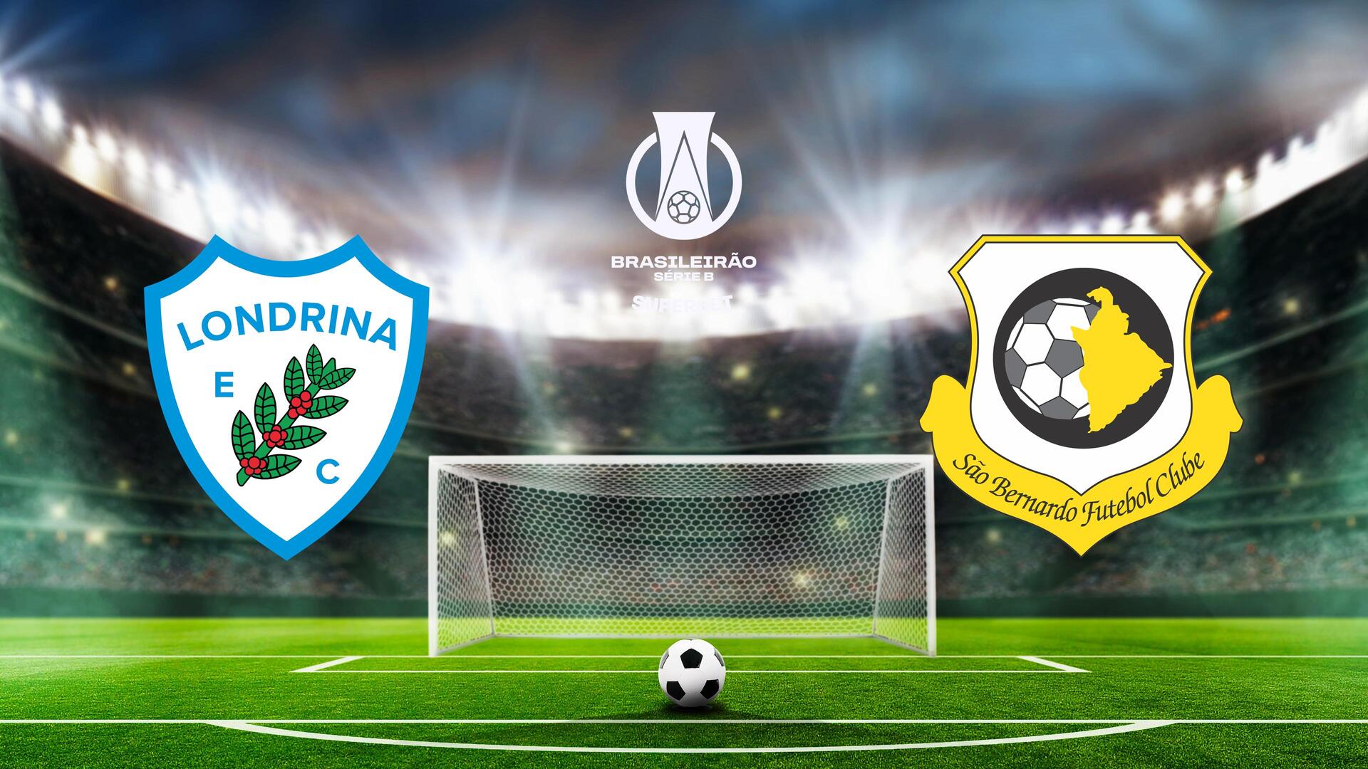 Londrina x São Bernardo FC - Campeonato Brasileiro - Série B : Londrina x São Bernardo FC