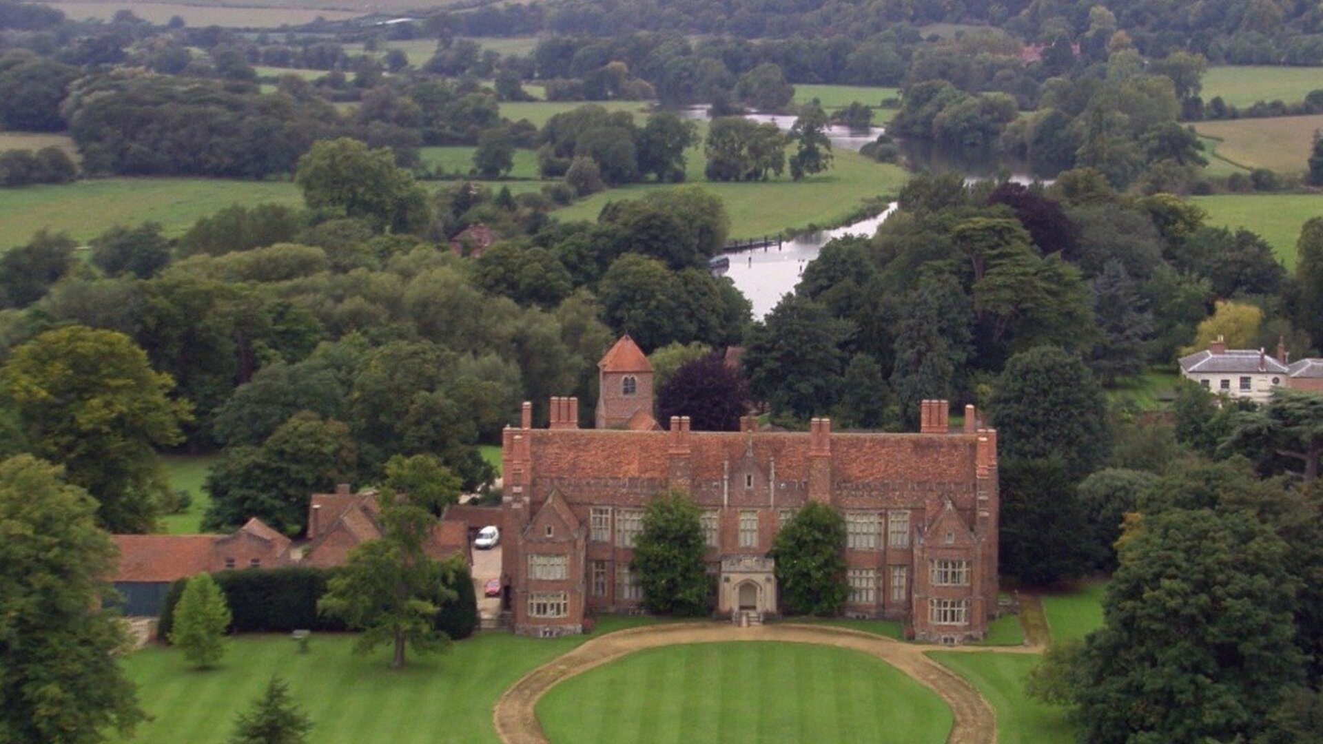 Mundo Visto de Cima : Inglaterra: Palácio de Hampton Court
