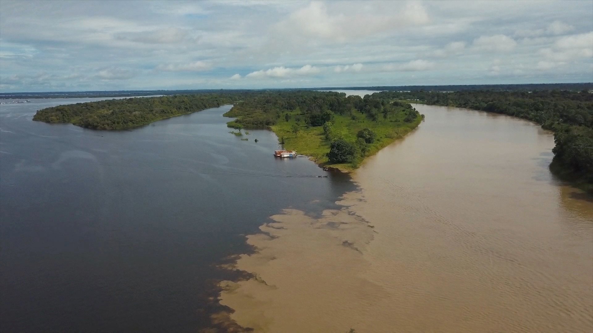 Brasil Visto de Cima : Rio Solimões