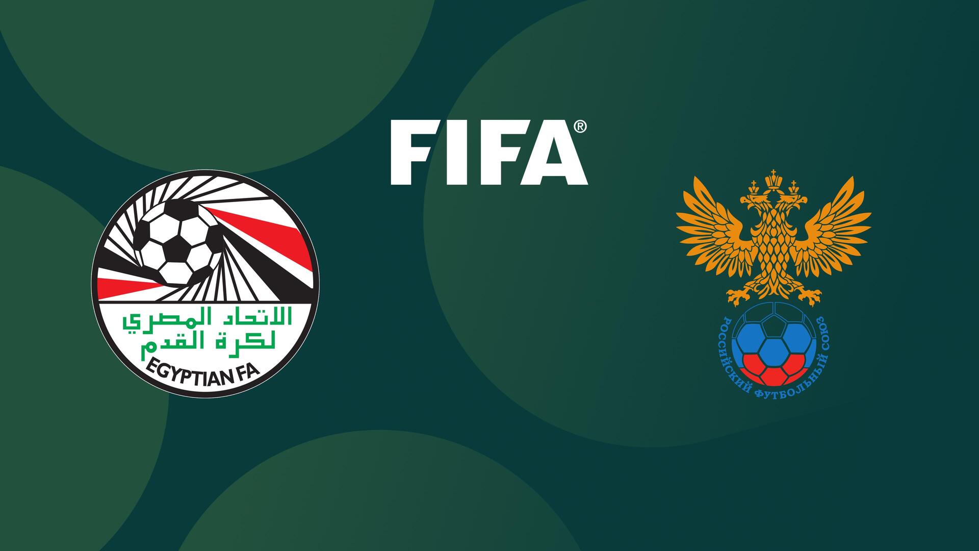 Egito x Rússia - Amistoso Internacional de Futebol Masculino : Egito x Rússia