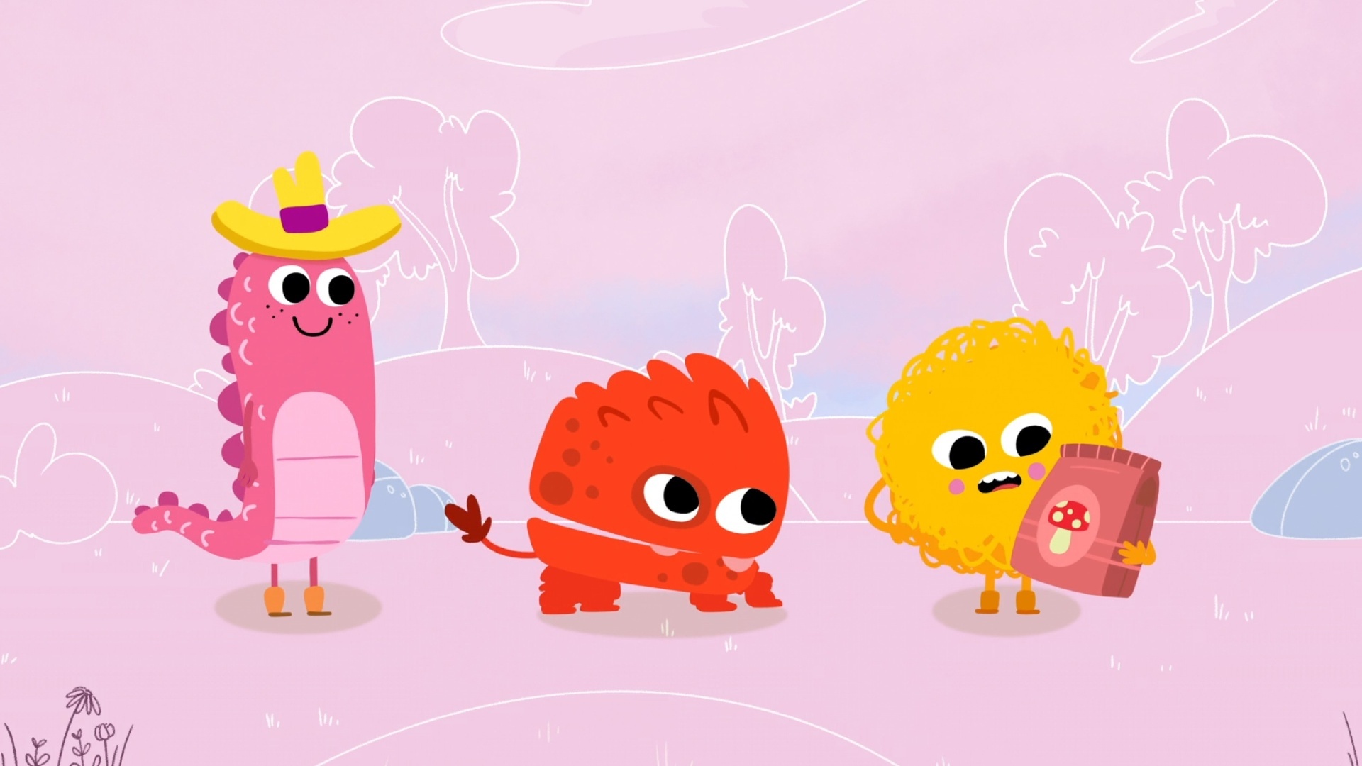 Hey Fuzzy Yellow : Multidão de Enigmas de Cogumelos