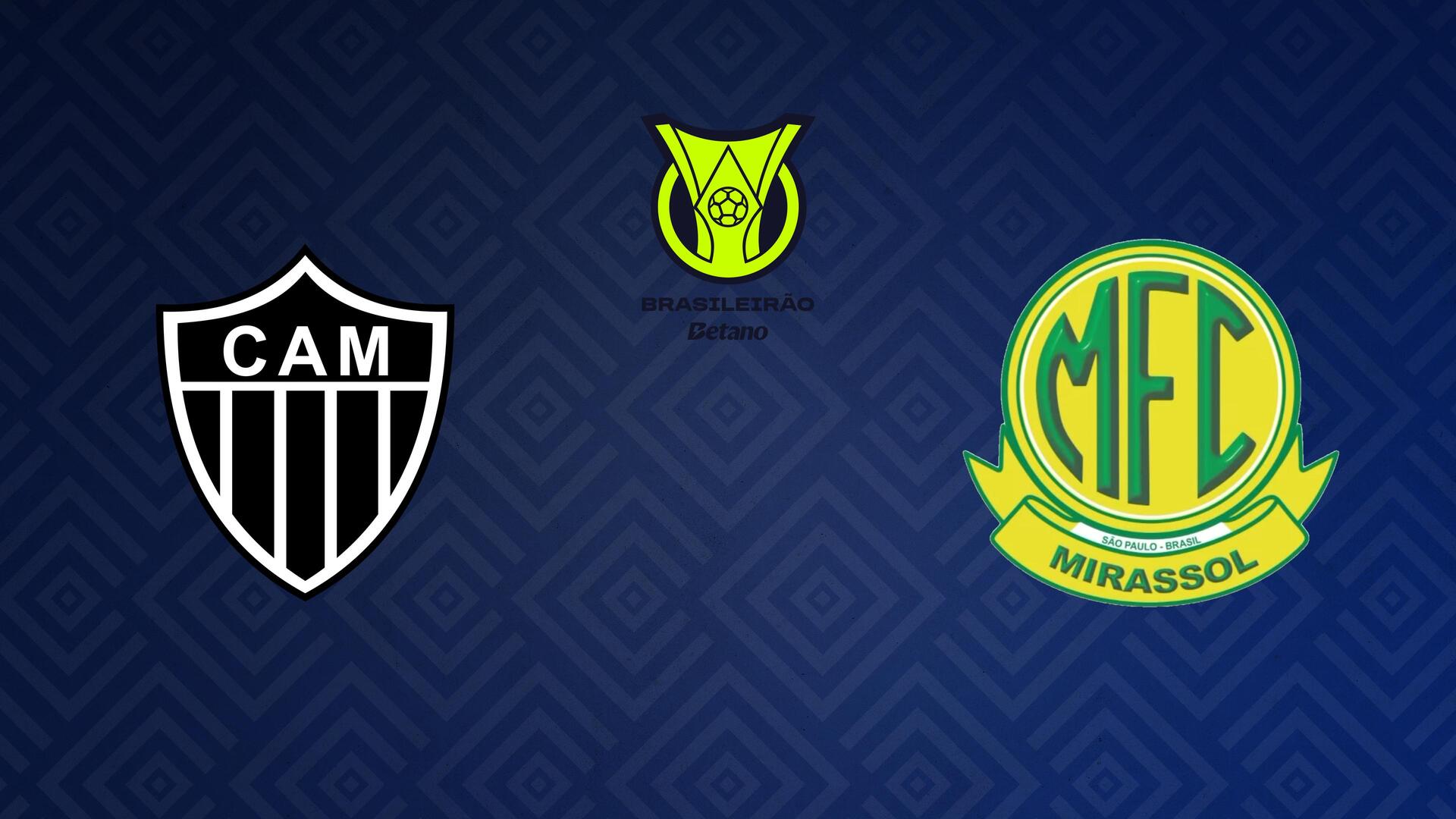 Atlético-MG x Mirassol - Campeonato Brasileiro : Atlético-MG x Mirassol