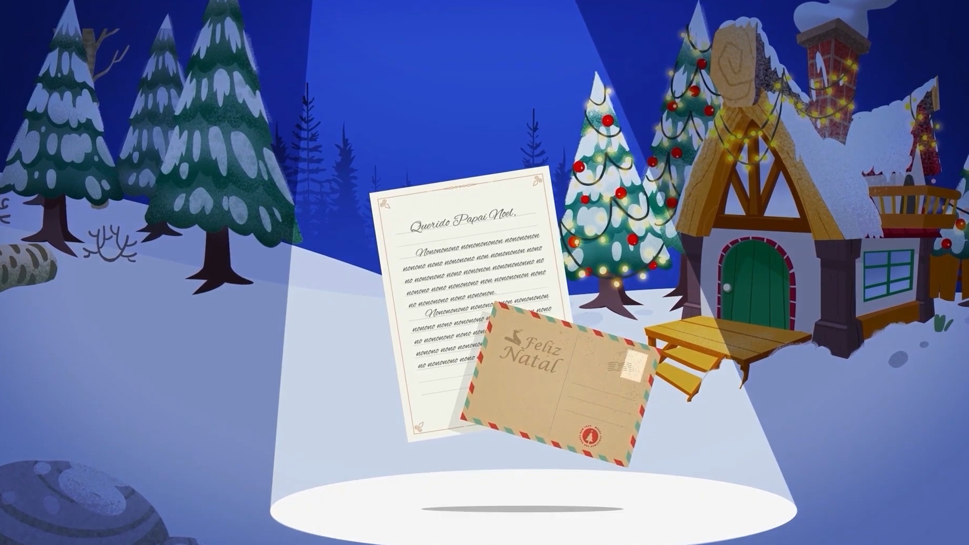 Na Terra do Papai Noel : A Cartinha de Natal
