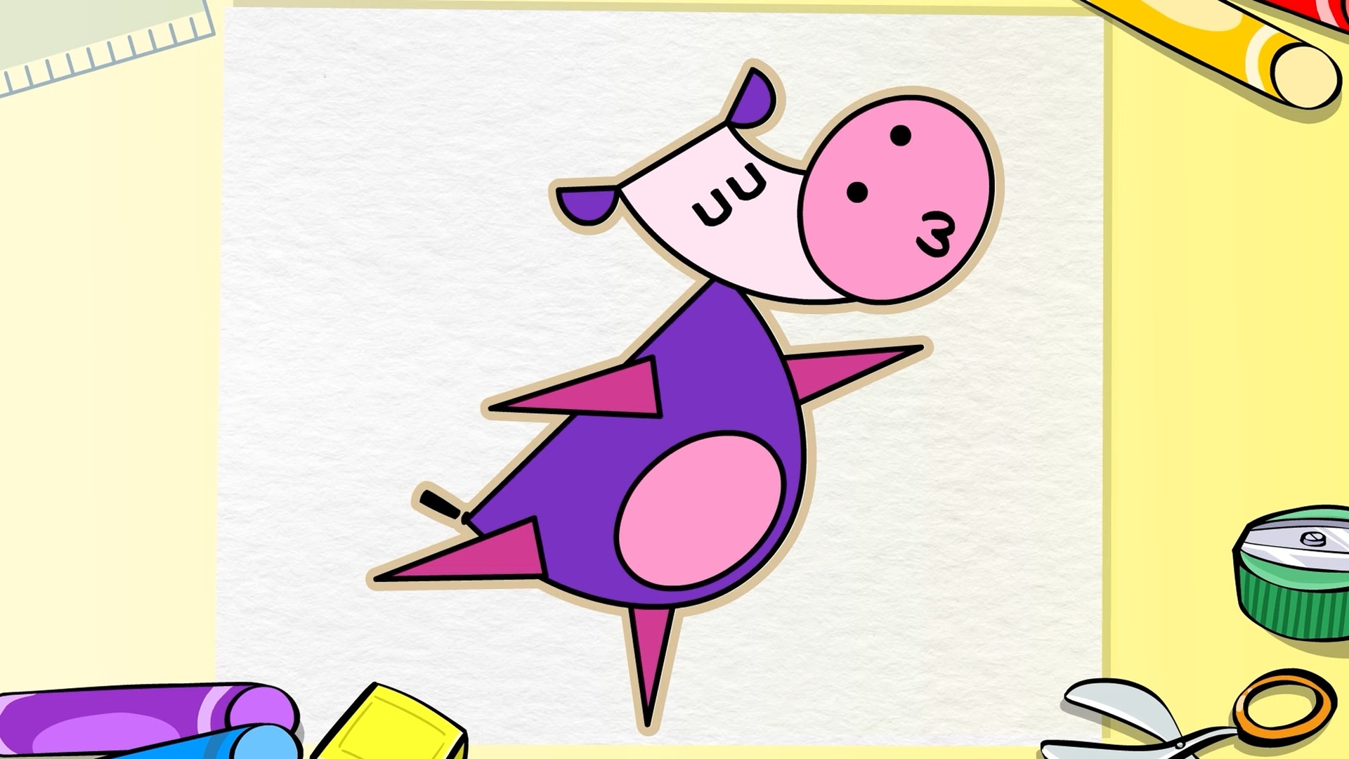 O Mago das Formas : T1 EP1 - Desenhando Animais