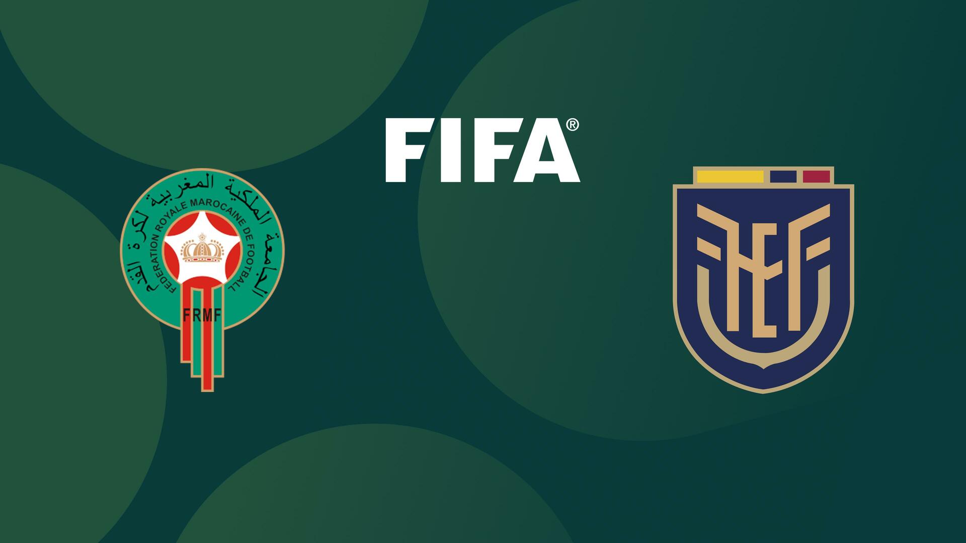 Marrocos x Equador - Amistoso Internacional de Futebol Masculino : Marrocos x Equador