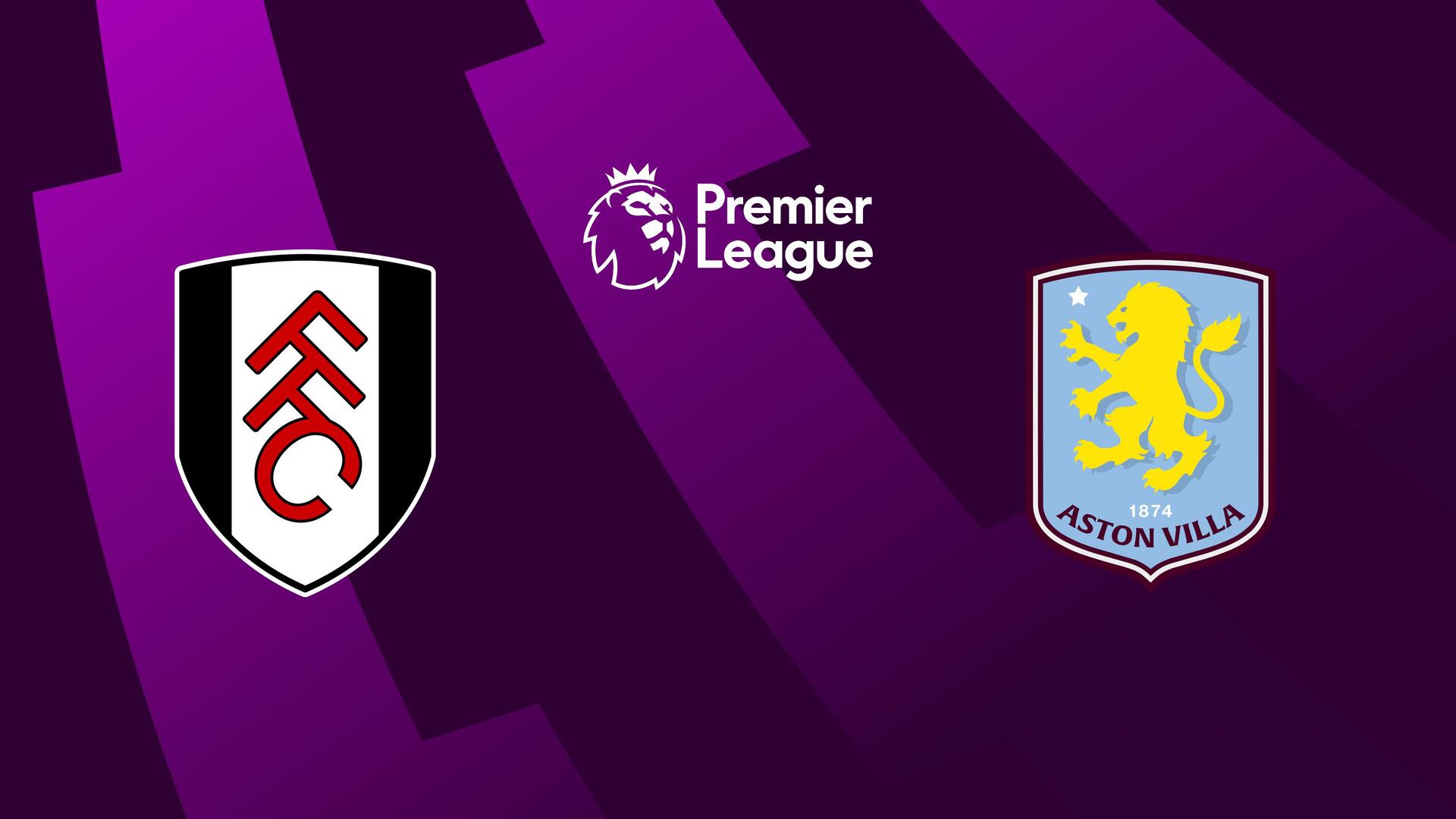 Fulham x Aston Villa - Campeonato Inglês : Fulham x Aston Villa