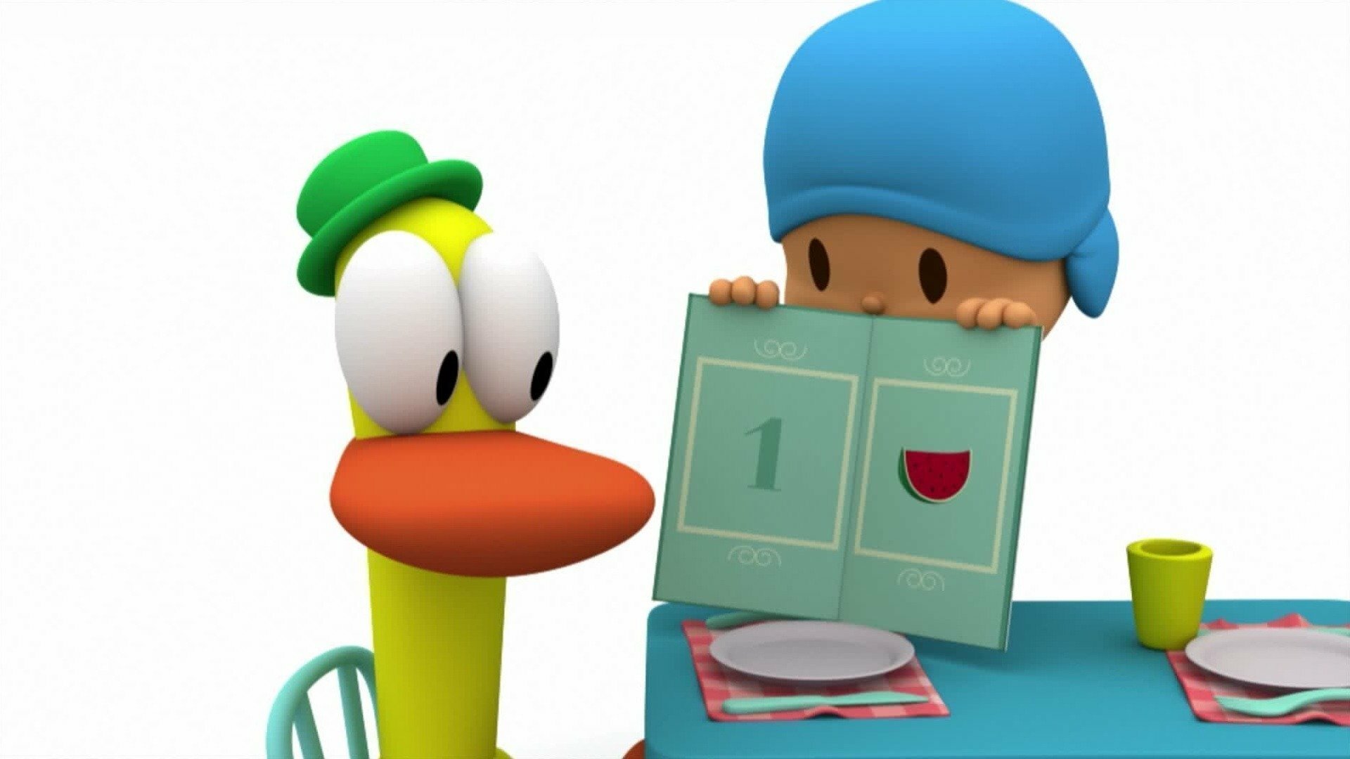 Pocoyo : Cores