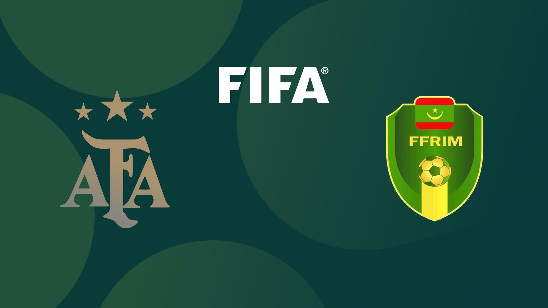 Argentina x Mauritânia - Amistoso Internacional de Futebol Masculino : Argentina x Mauritânia