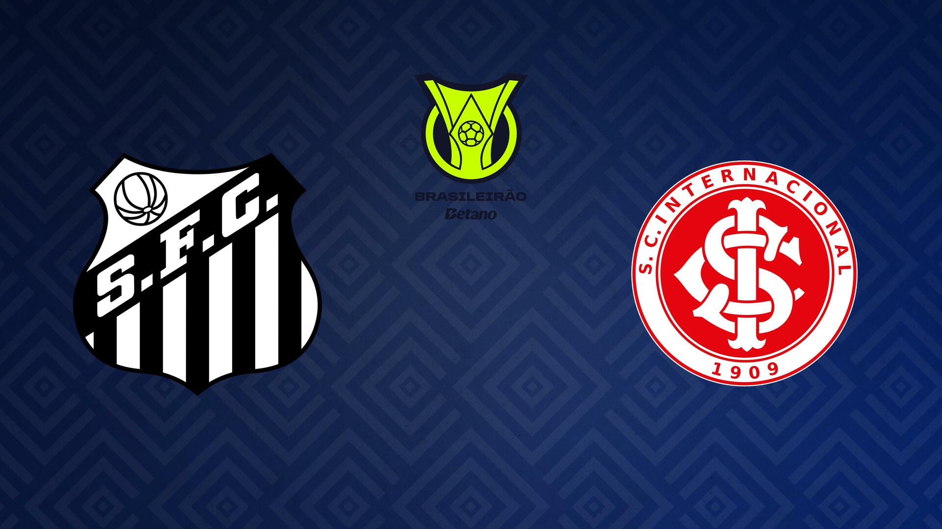 Santos x Internacional - Campeonato Brasileiro : Santos x Internacional